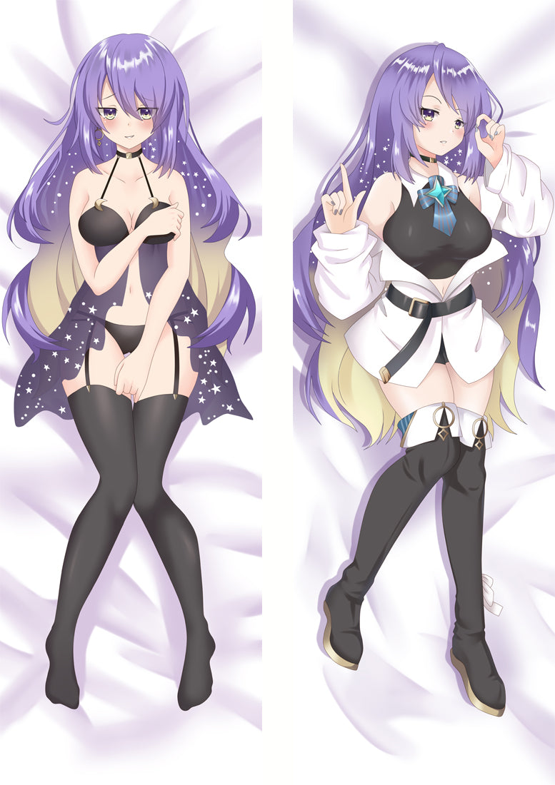 Virtual Youtuber Moona Hoshinova Anime Dakimakura Body Pillow Cover image 0