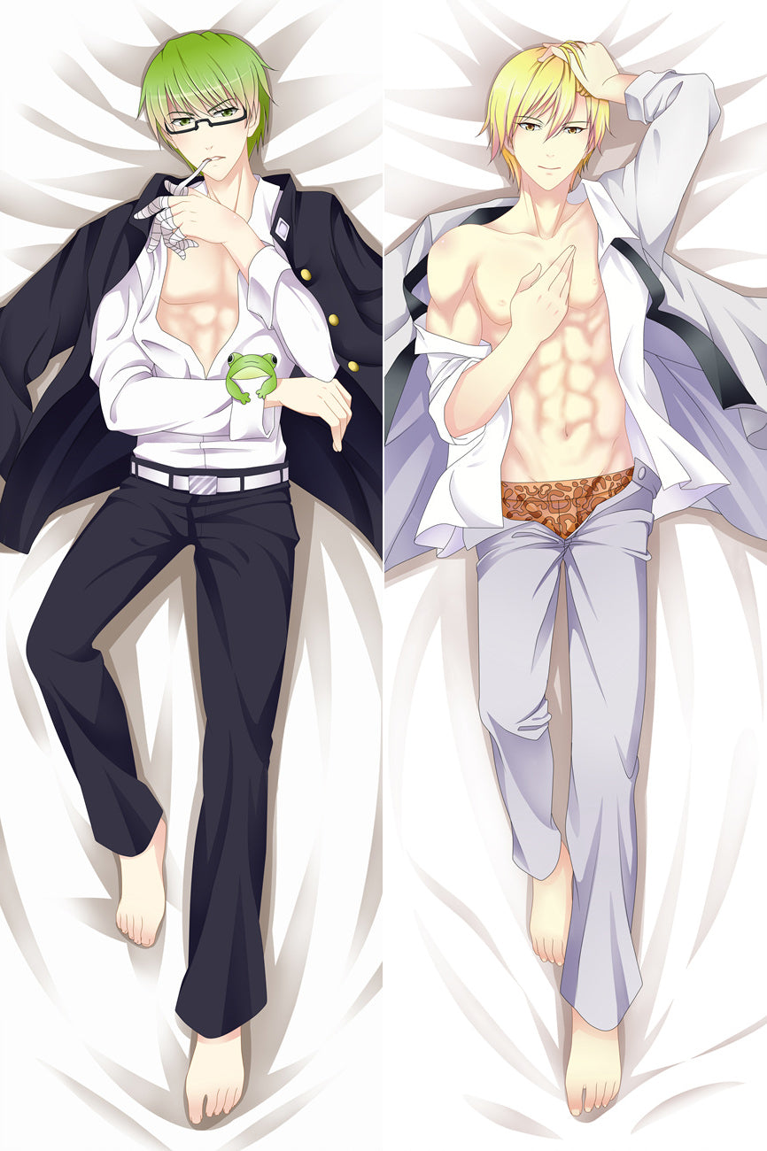 Kuroko's Basketball ShintarÅ Midorima Ryota Kise Anime Dakimakura Pillow Case image 0