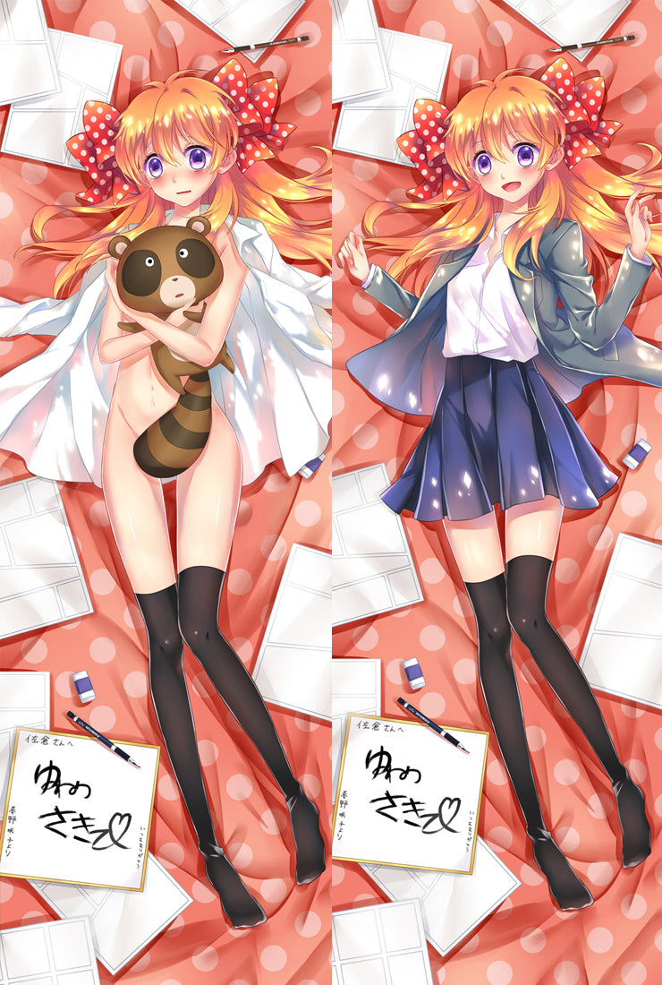 Monthly Girls' Nozaki-Kun Chiyo Sakura Anime Dakimakura Pillow Cover image 0