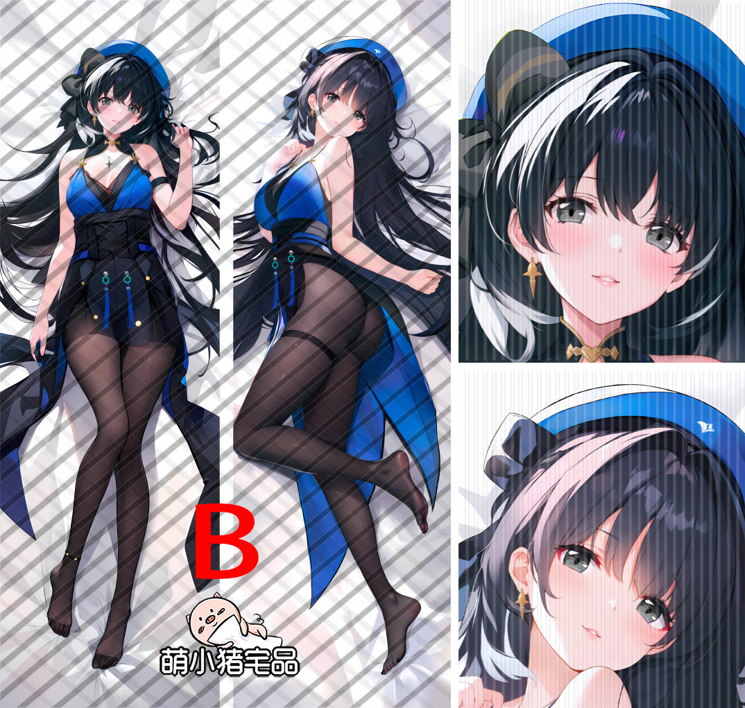 Wuthering Waves taoqi Anime Dakimakura Girl Pillow Cover image 0