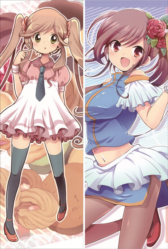 Hiroichi Diascia Anime Dakimakura Waifu Pillow Case image 0