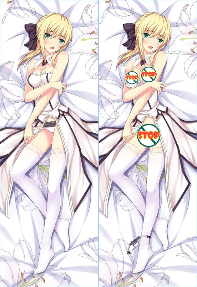 Fate/stay night Lily Anime Dakimakura Pillow Case image 0