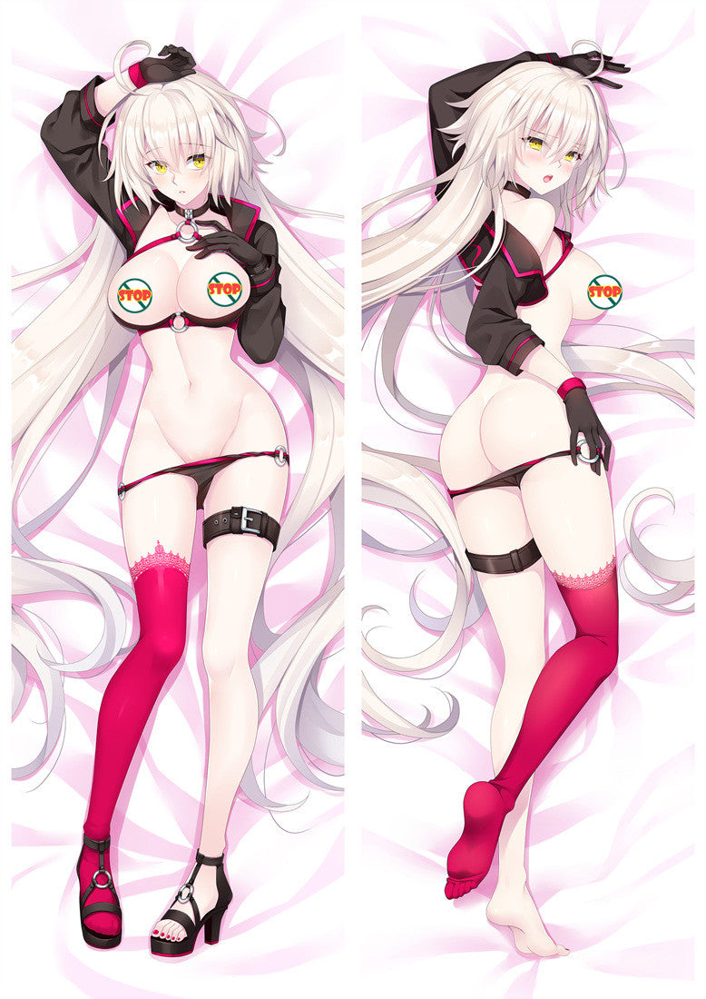 Fate/Grand Order Jeanne d'Arc(Alter) Anime Dakimakura Pillow Cover image 0