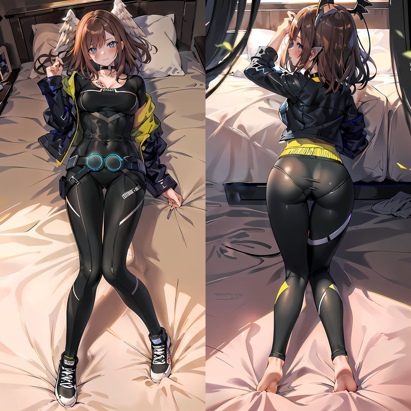 Xenoblade Chronicles Eunie Anime Dakimakura Body Pillow Cover image 0