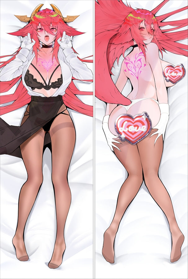 Genshin Impact Yae Miko Dakimakura Pillow Cover image 0