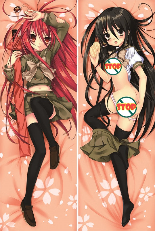 Shakugan no Shana Shana + Flame Haze Shana Anime Dakimakura Pillow Cover image 0