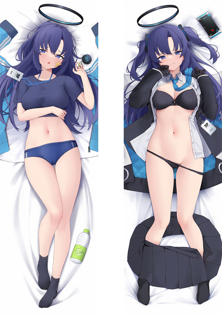 Blue Archive Hayase Yuuka Anime Dakimakura Body Pillow Cover image 0