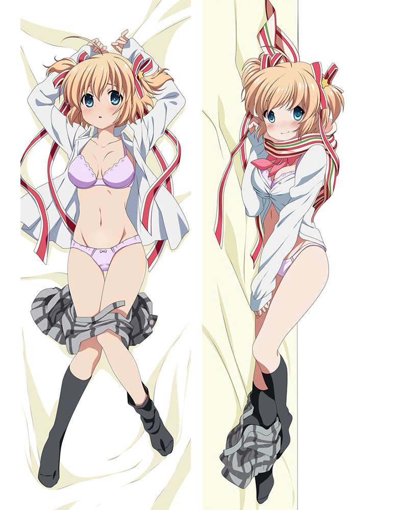 Little Busters! Komari Kamikita Anime Dakimakura Pillow Cover image 0