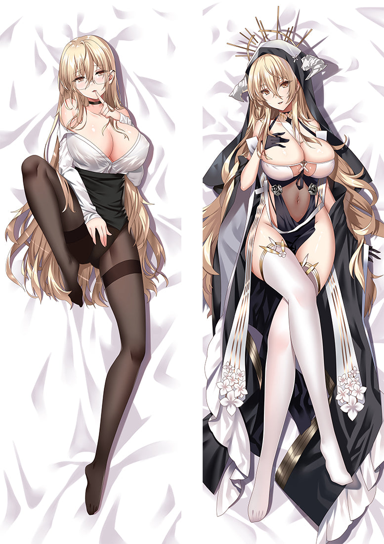 Azur Lane Implacable Anime Dakimakura Body Pillow Cover image 0