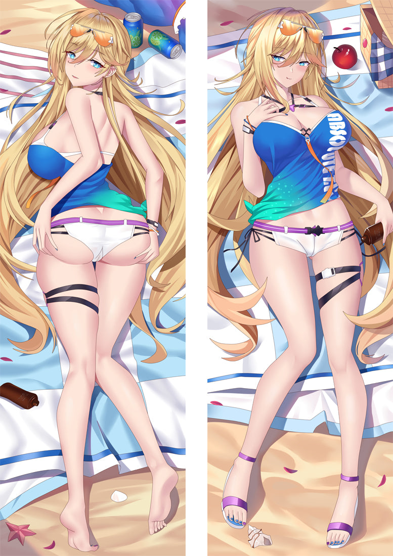 Honkai Impact 3rd Durandal Anime Dakimakura Body Pillow Cover image 0
