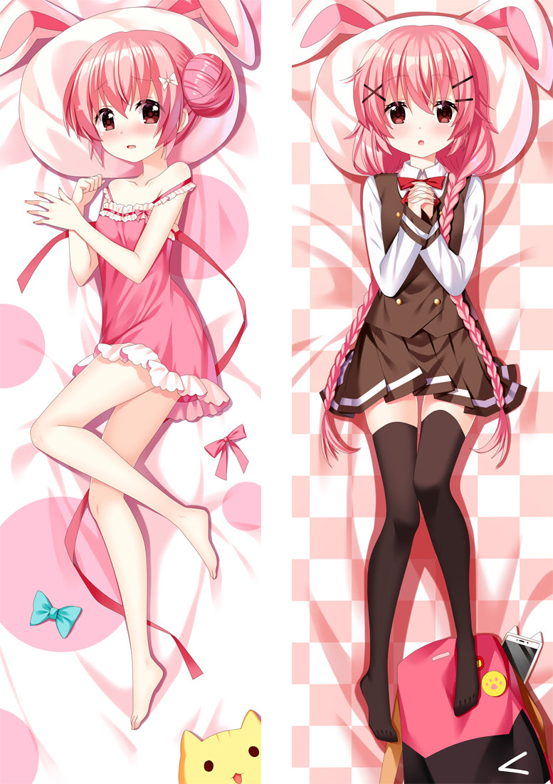 Comic Girls Moeta Kaoruko Anime Dakimakura Body Pillow Cover image 0