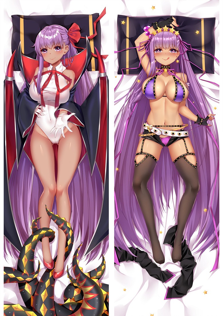 Fate Grand Order Byibyi BB Anime Game Pillow Case otaku Japan Dakimakura Hugging Body image 0