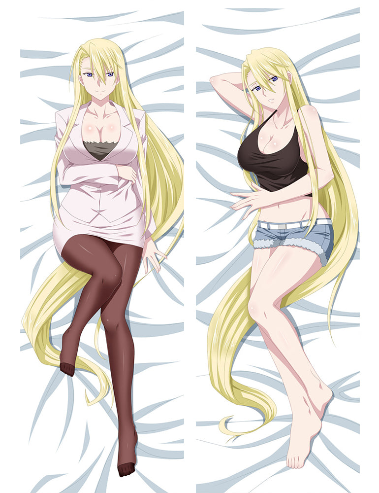 UQ Holder! Yukihime Anime Dakimakura Pillow Case image 0