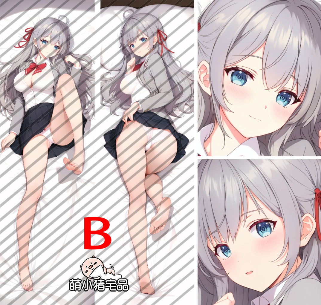 Alya Sometimes Hides Her Feelings in Russian Alisa Mikhailova Kujou Anime Dakimakura Girl Pillow Cover image 0