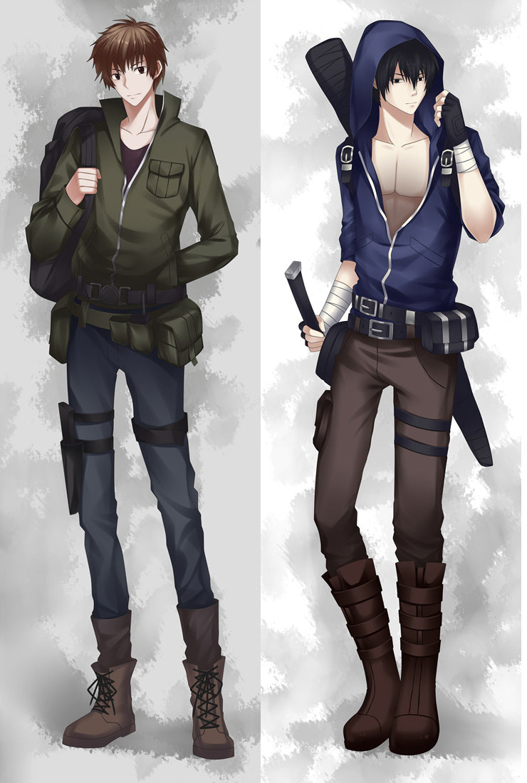 Handsome Male Anime Dakimakura Pillow Cover image 0