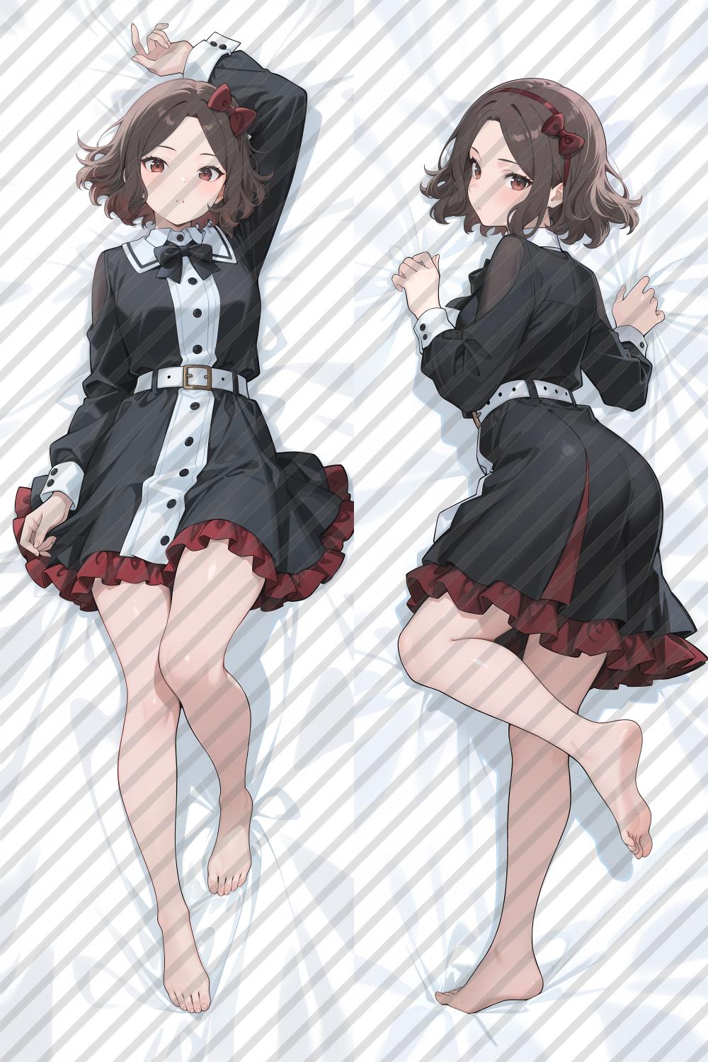 Girls Band Cry Tomo Ebizuka Anime Dakimakura Body Pillow Cover image 0