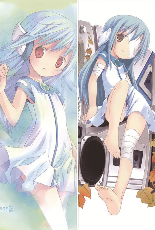 Moetan Pastel Ink Anime Dakimakura Pillow Cover image 0