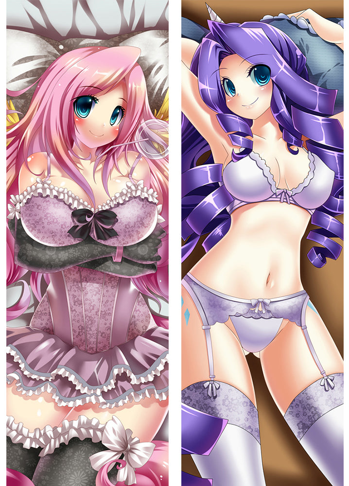 Cute MLP My Little Pony Anime Dakimakura Hugging Body Pillow Cover image 0