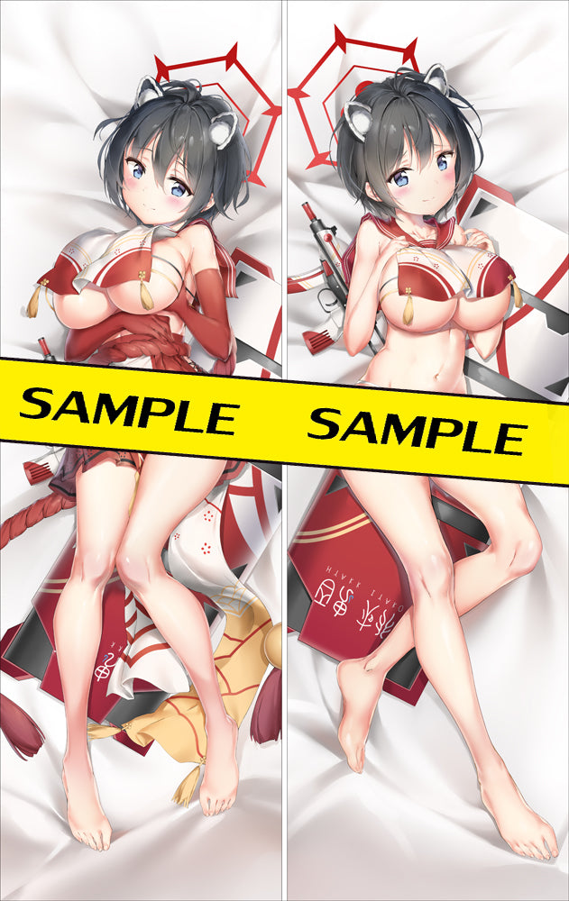 Blue Archive Kasuga Tsubaki Body Pillow Cover image 0