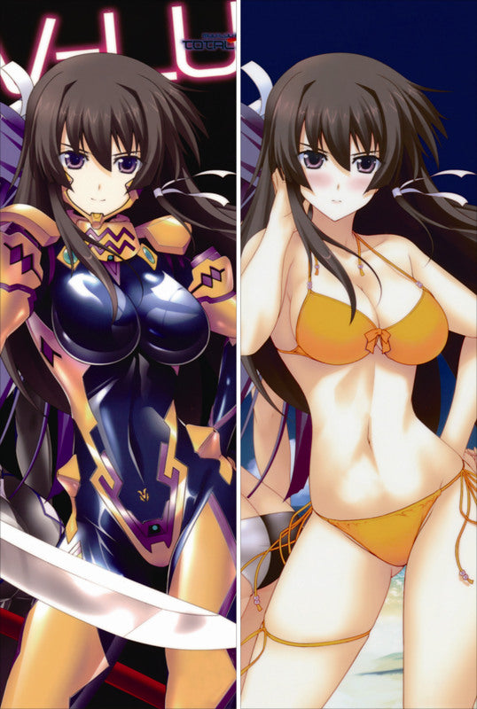 Muv-Luv Takamura Yui Anime Dakimakura Japanese Pillow Cover image 0