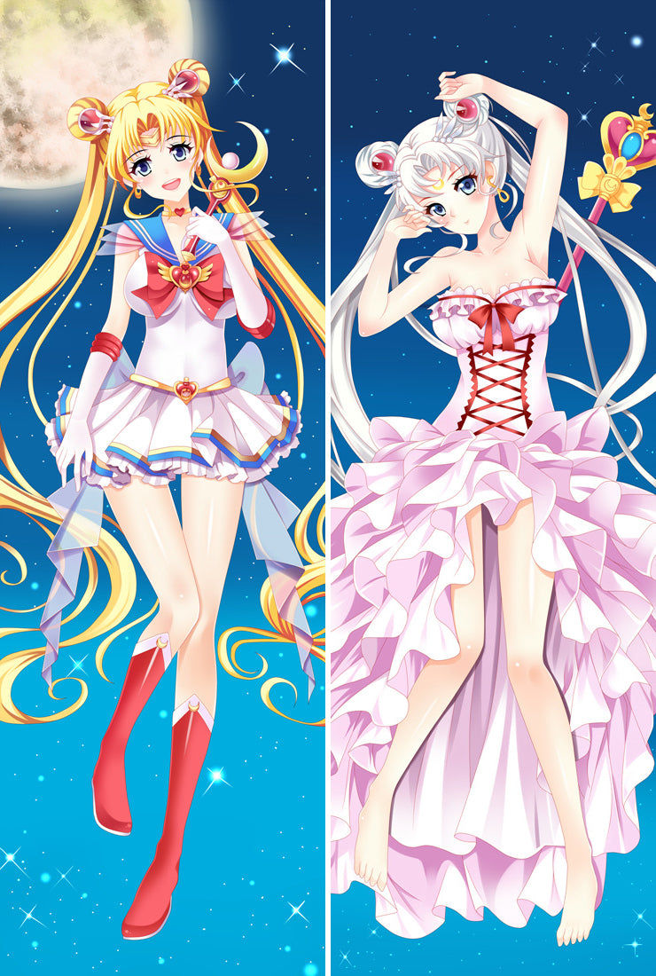 Sailor Moon Usagi Tsukino Sailor Moon Anime Dakimakura Pillow Case image 0