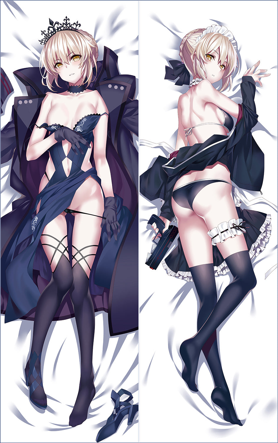 Fate/Grand Order FateGO FGO Altria Â· Pendragon Anime Dakimakura Pillow Cover image 0