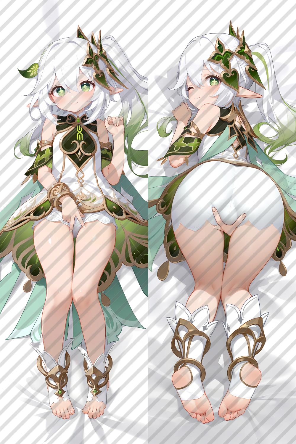 Genshin Impact Nahida Anime Dakimakura Girl Body Pillow Cover image 0
