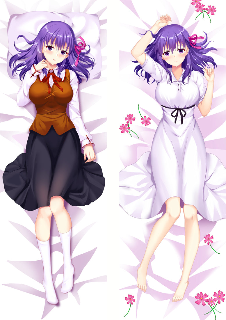 Fate/stay night Sakura Matou Anime Dakimakura Pillow Cover image 0