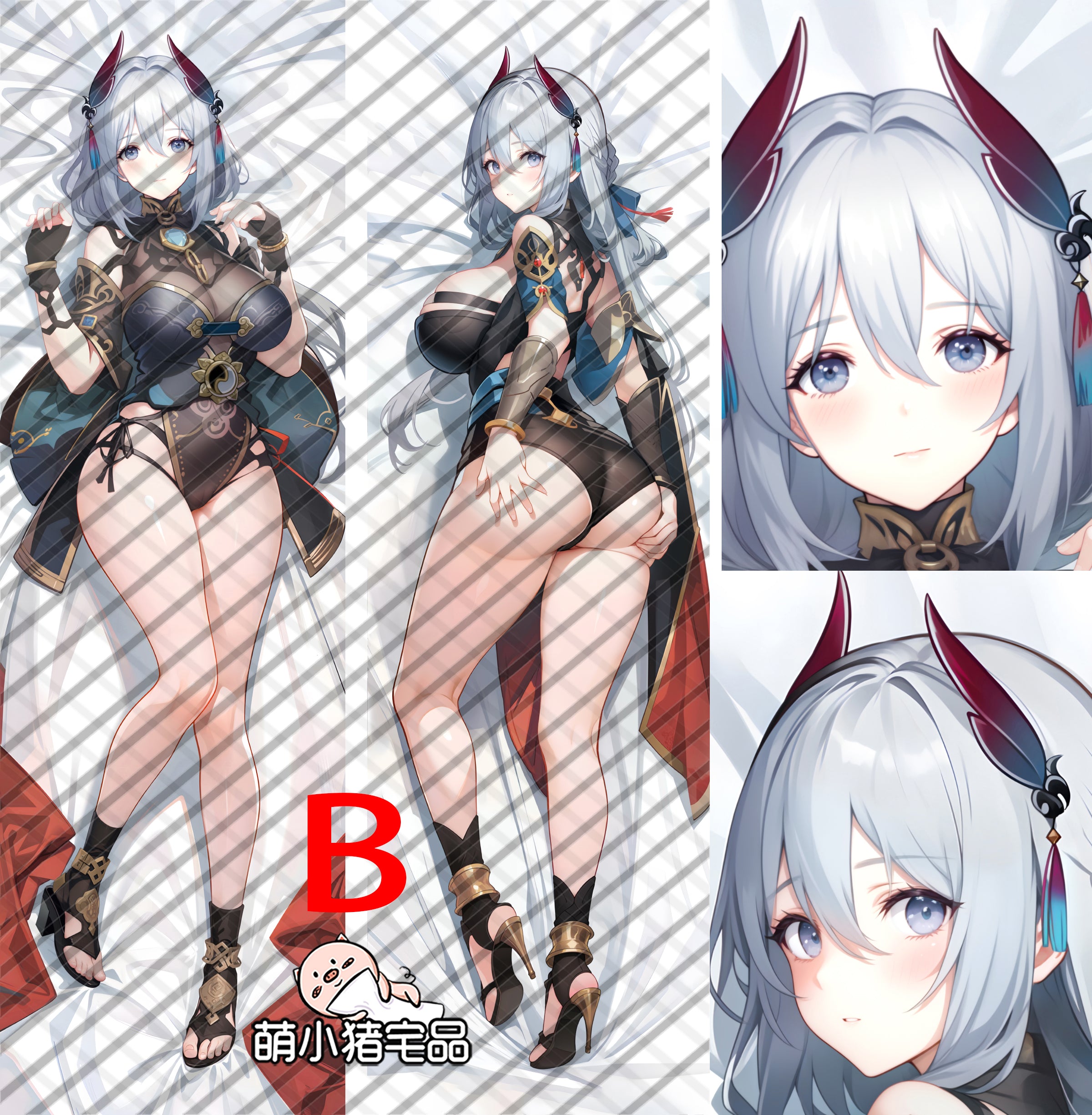 Honkai: Star Rail Hanya Anime Dakimakura Pillow Cover image 0