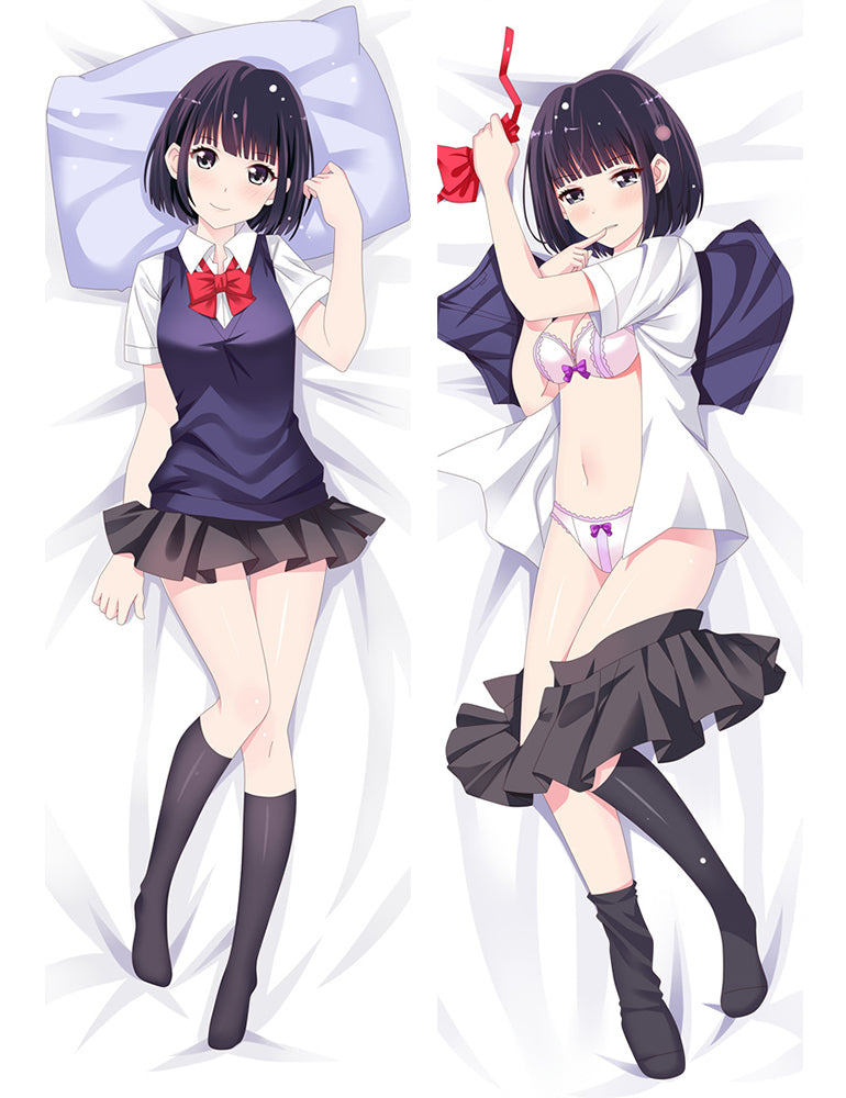 Scum's Wish Hanabi Yasuraoka Anime Dakimakura Pillow Cover image 0