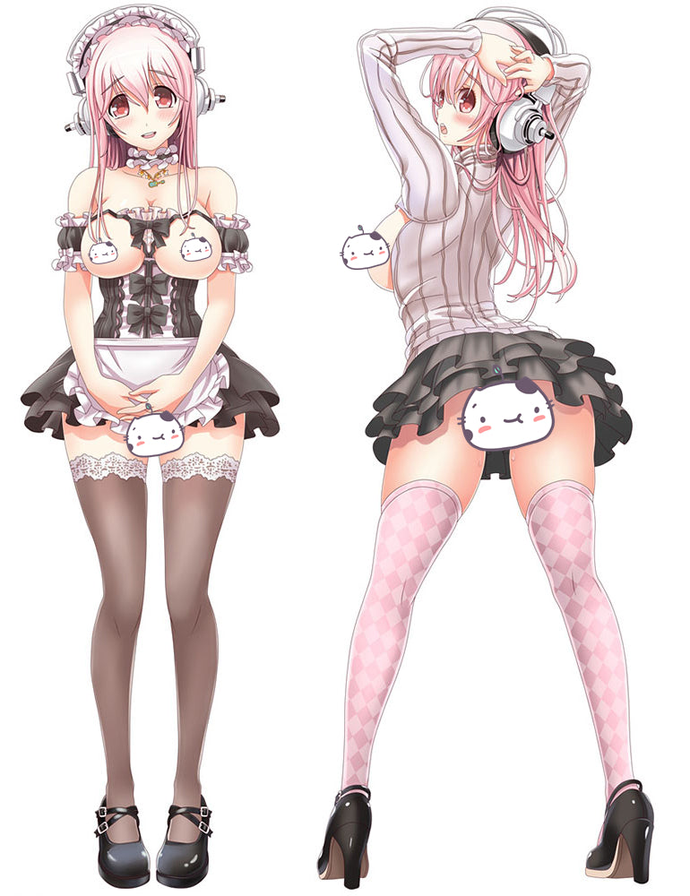 Super Sonico Anime Dakimakura Pillow Cover image 0