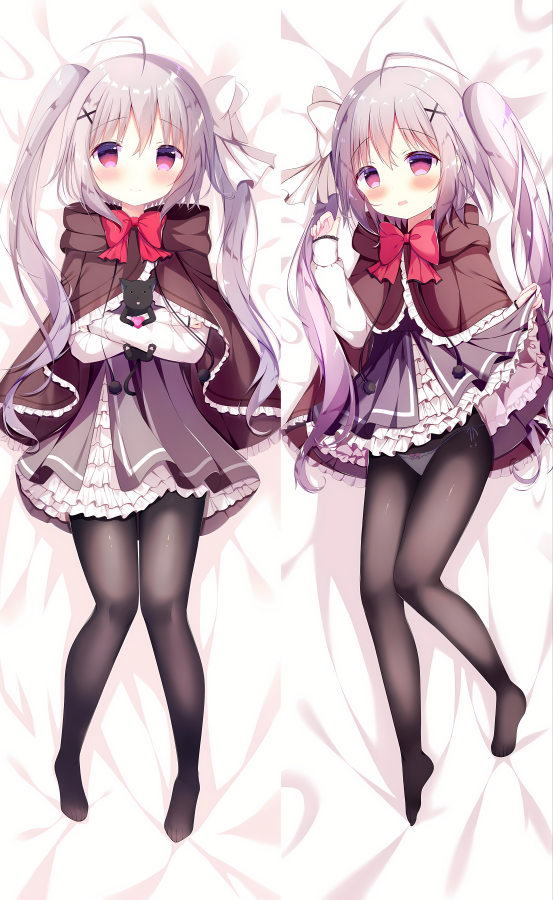 Hoshizora Tetsudou to Shiro no Tabi Anime Dakimakura Body Pillow Cover image 0