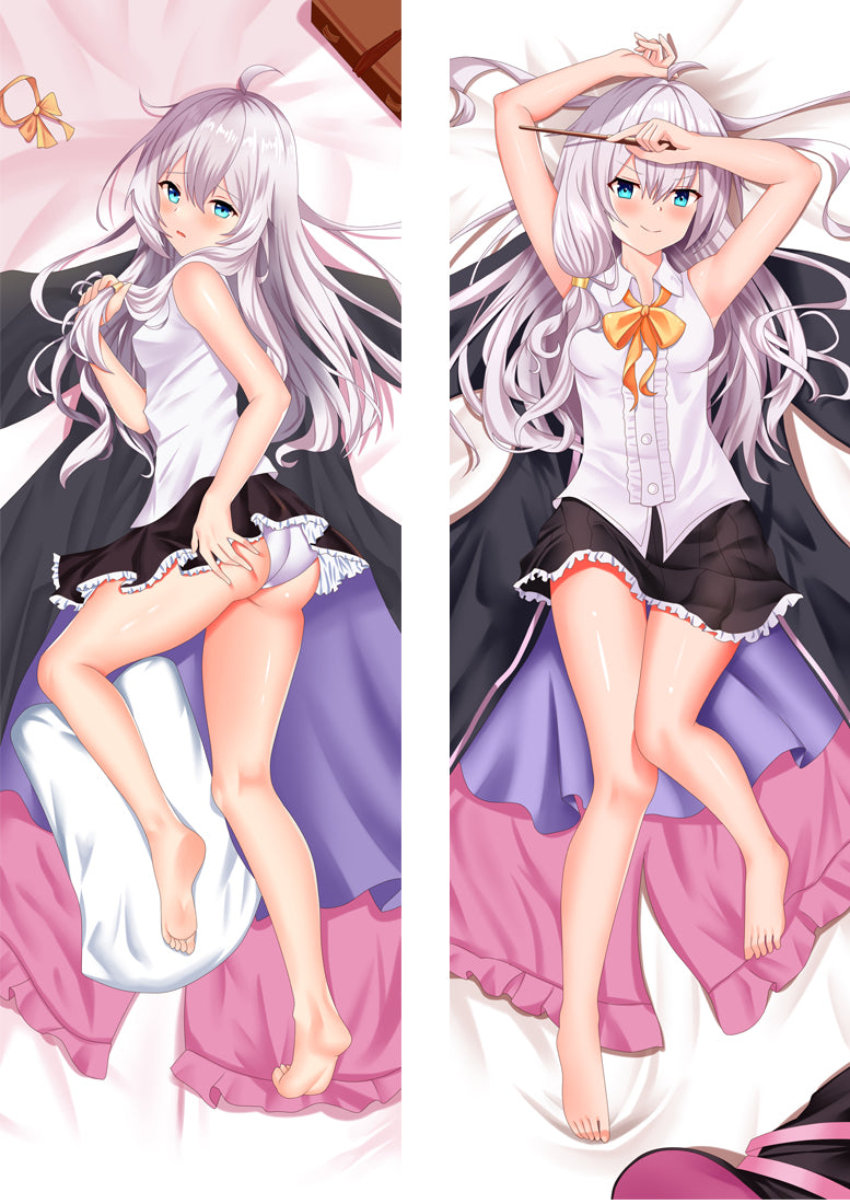Wandering Witch: The Journey of Elaina Anime Dakimakura Body Pillow Cover image 0