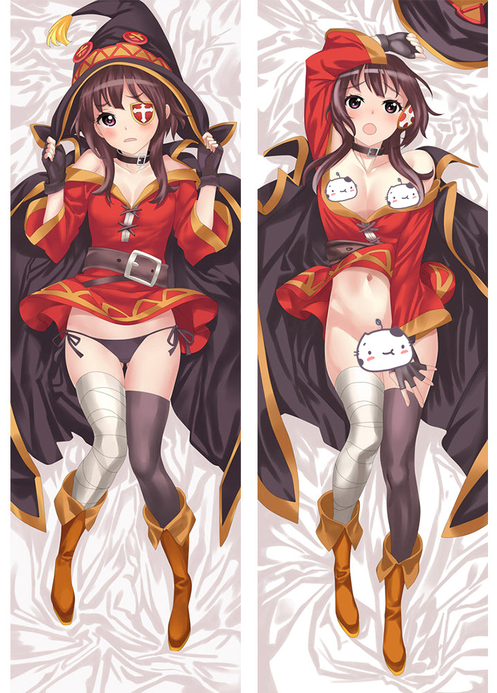 KonoSuba God's Blessing On This Wonderful World! Megumin Anime Dakimakura Pillow Cover image 0
