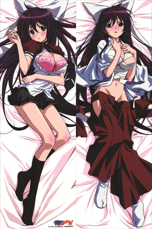 Samurai Harem: Asu no Yoichi Ibuki Ikaruga Anime Dakimakura Body Pillow Cover image 0
