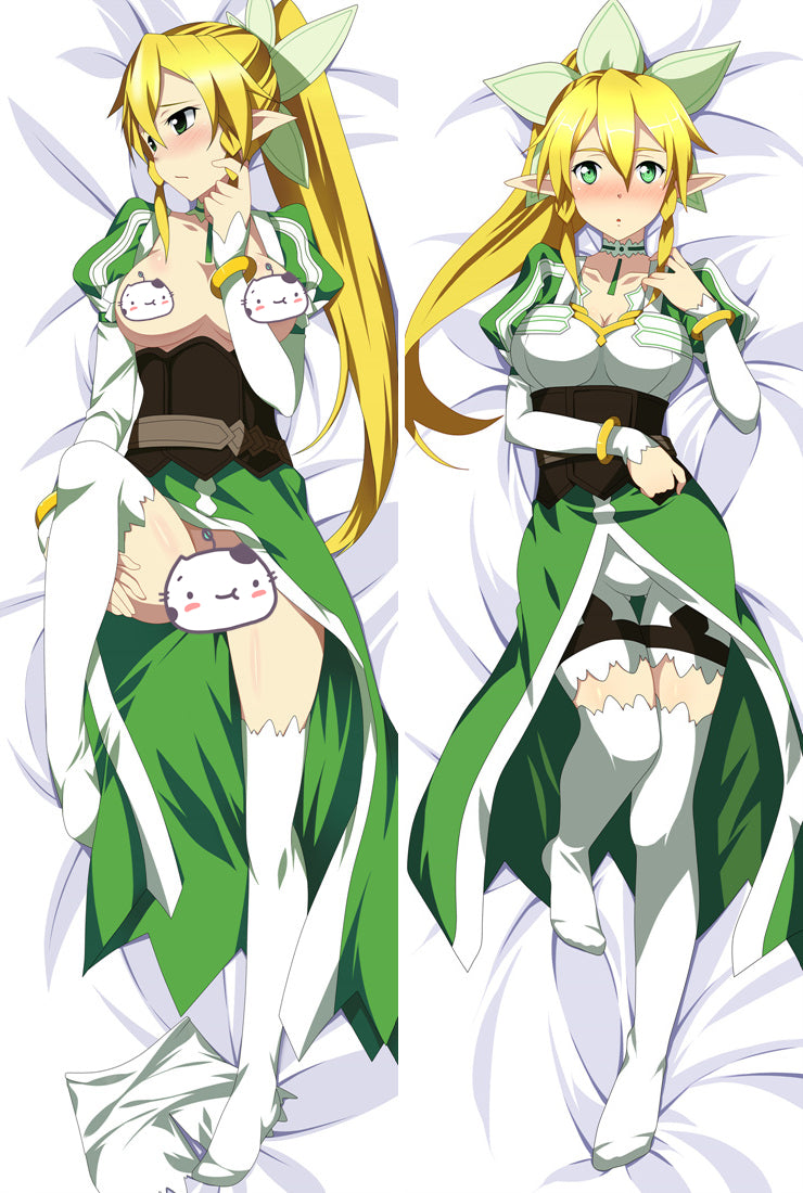 Sword Art Online Kirigaya Suguha Leafa Anime Dakimakura Pillow Cover image 0