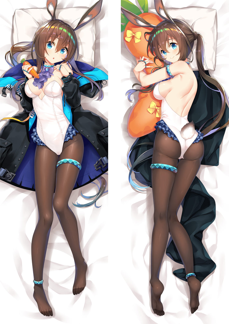 Arknights AMIYA Anime Dakimakura Pillow Cover image 0