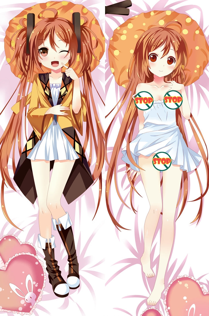 Black Bullet Enju Aihara Anime Dakimakura Pillow Cover image 0