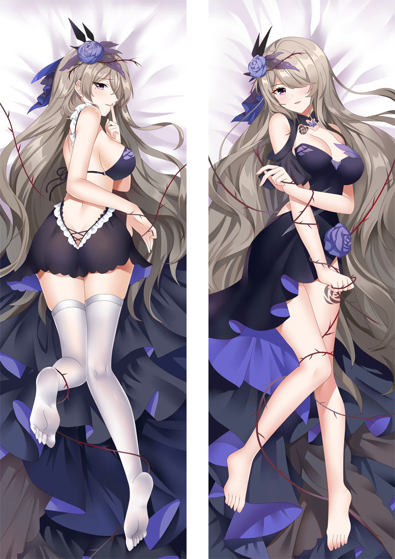 Honkai Impact 3rd Bronya Zaychik Anime Dakimakura Body Pillow Cover image 0