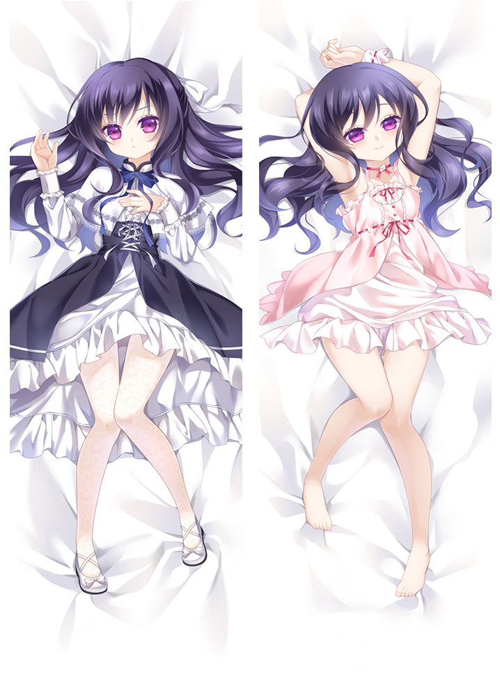 New Anime Angel's 3Piece! Nozomi Momijidani Dakimakura Hug Body Pillow Case Cover image 0