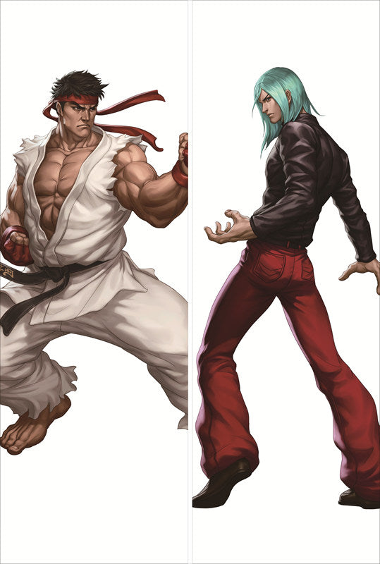 Street Fighter Ryu Anime Dakimakura Body Pillow Cover image 0