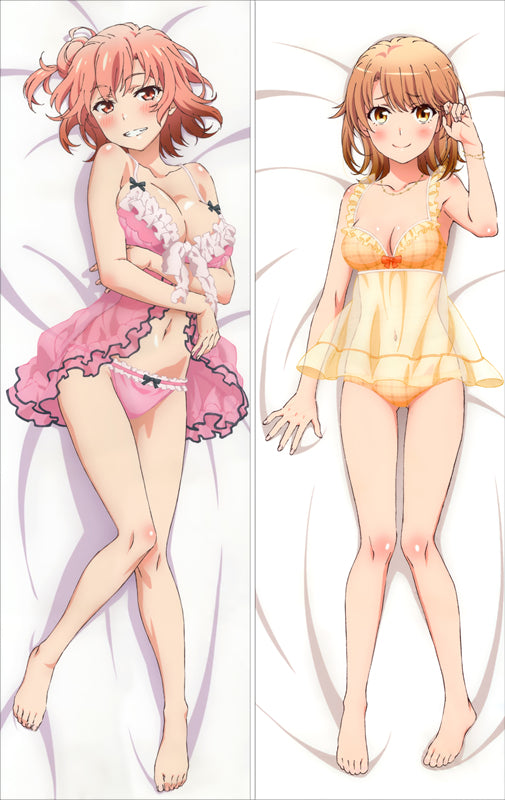 My Teen Romantic Comedy SNAFU- Yui Yuigahama Anime Dakimakura Pillow Cover image 0