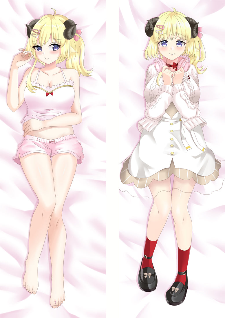 Virtual Youtuber Tsunomaki Watame Dakimakura Body Pillow Cover image 0