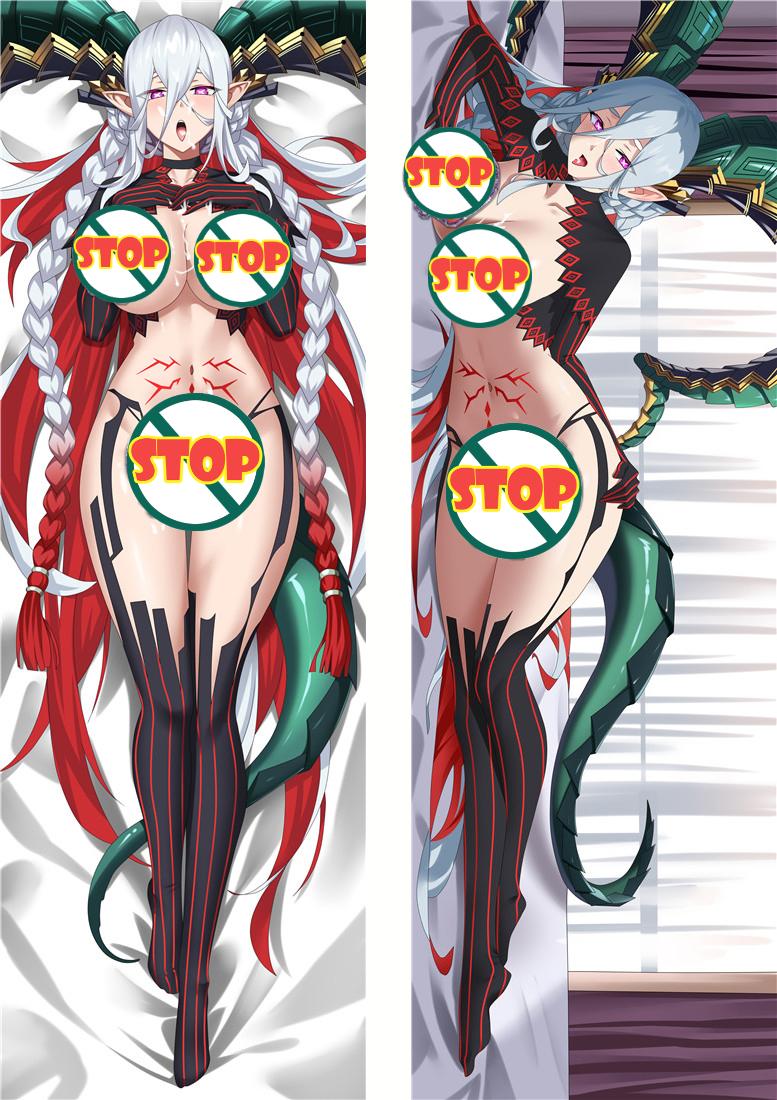 Fate/Grand Order BeastII Tiamat Anime Dakimakura Naked Body Pillow Cover image 0