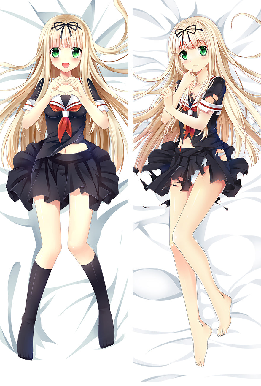 Kantai Collection YÅ«dachi Anime Dakimakura Pillow Case image 0