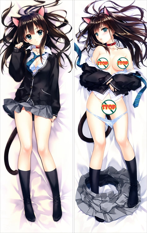 The Idolmaster Cinderella Girls Rin Shibuya Anime Dakimakura Waifu Pillow Case image 0