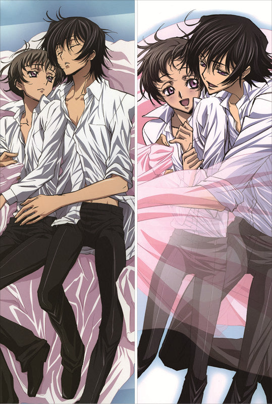Code Geass Lelouch of the Rebellion Lelouch Lamperouge Anime Dakimakura Body Pillow Cover image 0