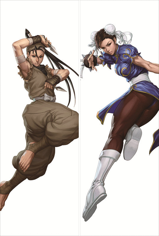 Street Fighter Chun-Li Anime Dakimakura Body Pillow Cover image 0