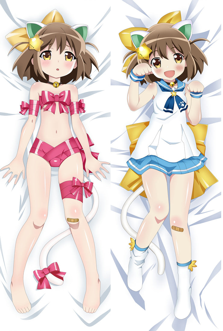 Etotama Nya-tan Anime Dakimakura Pillow Case image 0