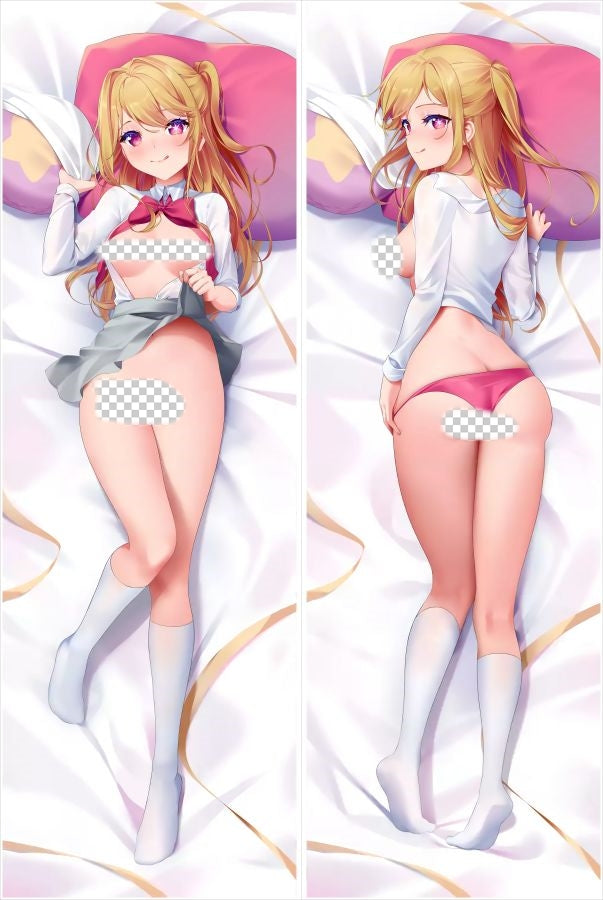 Oshi no Ko Hoshino Rubii Anime Dakimakura Naked Body Pillow Cover image 0